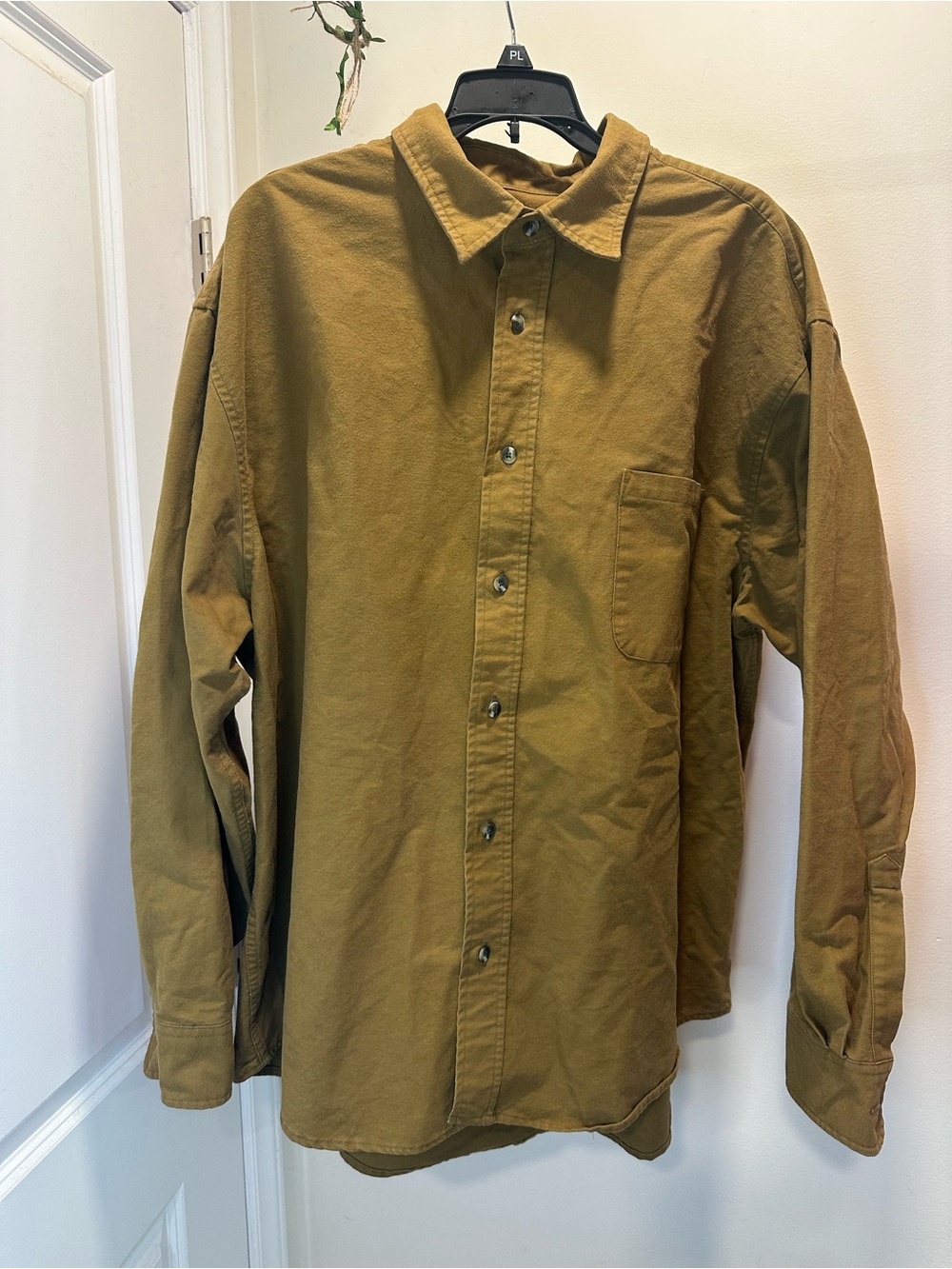 Men’s 2XL | Late 90’s Caribou Creek 100% Cotton Heavy Duty Chamois Button Down